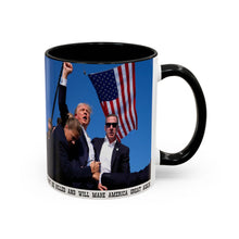 Load image into Gallery viewer, Trump Shooting Mug, Trump 2024 Make America Great Again