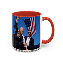 Load image into Gallery viewer, Trump Shooting Mug, Trump 2024 Make America Great Again