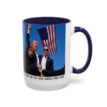 Load image into Gallery viewer, Trump Shooting Mug, Trump 2024 Make America Great Again