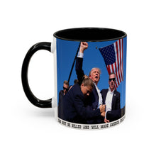 Load image into Gallery viewer, Trump Shooting Mug, Trump 2024 Make America Great Again