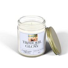 Load image into Gallery viewer, Hand-Poured Scented Candle - Non-Toxic  Wax, 9 oz and 4 oz Sizes, Clear & Amber Jars, Perfect for Gifting