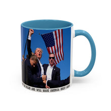 Load image into Gallery viewer, Trump Shooting Mug, Trump 2024 Make America Great Again
