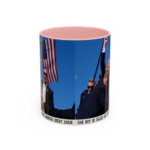 Load image into Gallery viewer, Trump Shooting Mug, Trump 2024 Make America Great Again