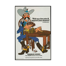 Load image into Gallery viewer, Vintage Wild West Poster, Rare Cowboys Poster from 1920, unframed
