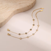 Load image into Gallery viewer, Luxury 18K Gold Plated Stainless Steel Bracelet – Exquisite Fritillary Designer Style
