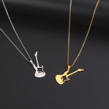 Load image into Gallery viewer, Electric guitar Pendant Necklace
